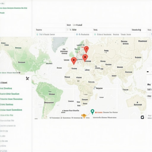 Screenshot showing local SEO analytics and tools for Tulsa
