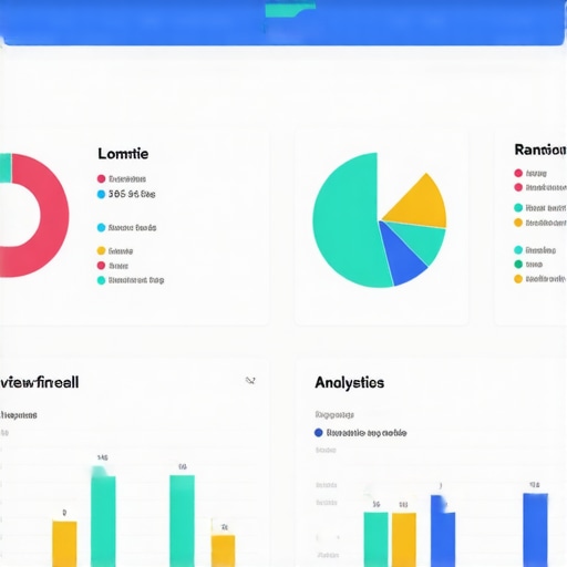 Screenshot of local SEO management tools monitoring rankings and analytics