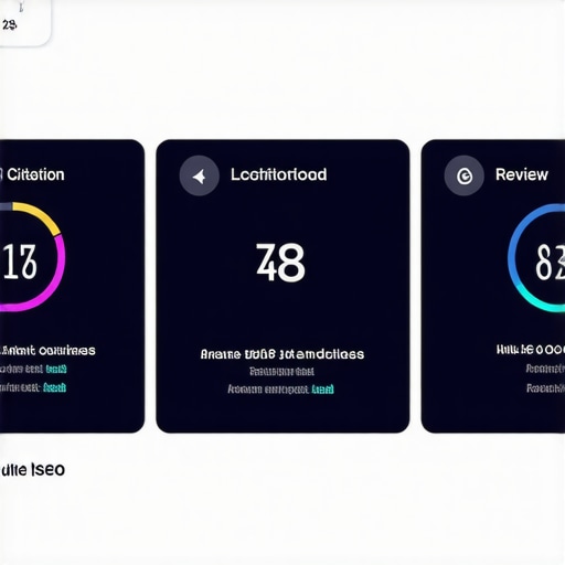 Screenshot of BrightLocal dashboard showing citations and reviews for Tulsa business