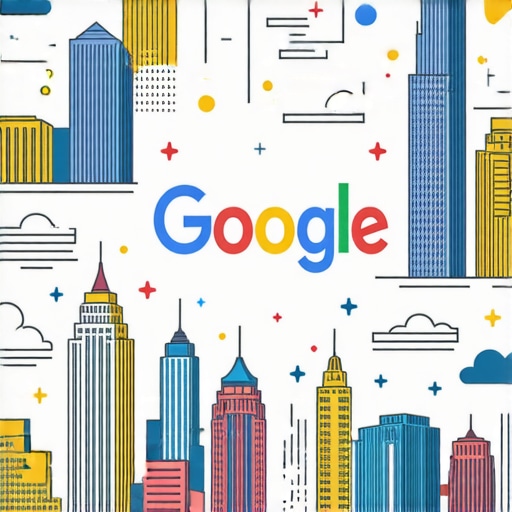 Advanced Tulsa Local SEO Strategies Illustration of local SEO techniques emphasizing algorithms and Tulsa landmarks in a digital setting